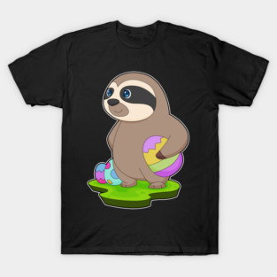 Sloth Easter Easter eggs T-Shirt