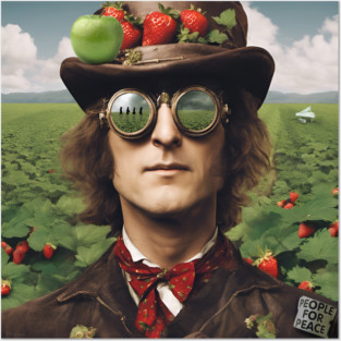 John Lennon Strawberry Fields Forever Posters and Art