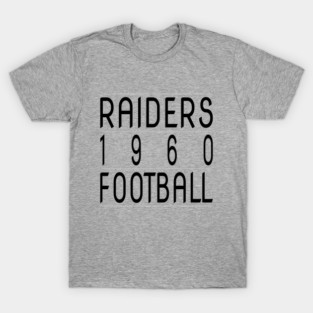 Raiders Football 1960 Classic T-Shirt