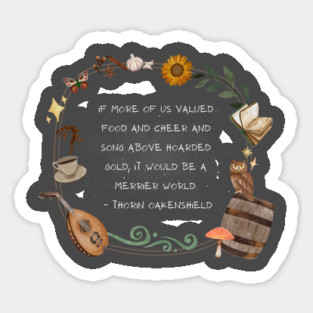 Food & Cheer & Song Sticker