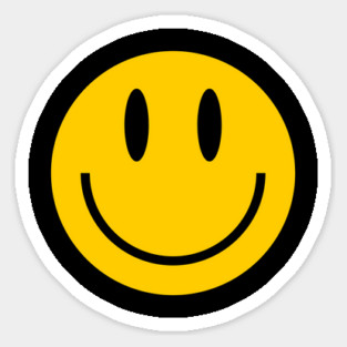 happy face smiley face emoji Sticker