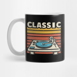 Turntable Retro Mug