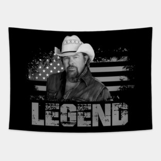 Toby-Keith-Legend Tapestry