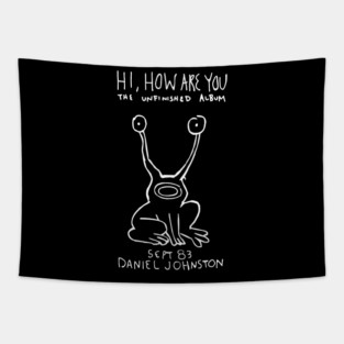 Hi How Are you - Daniel Johnston Tapestry