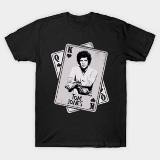 Retro Tom Jones Card Style T-Shirt