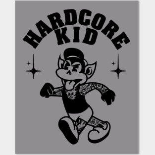 Hardcore Kid Posters and Art