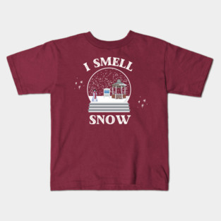 I smell snow (Gilmore Girls Inspired) Kids T-Shirt