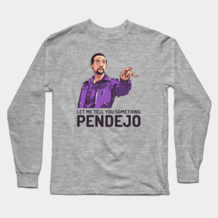 The BIg Lebowski, Let me tell you something pendejo Long Sleeve T-Shirt