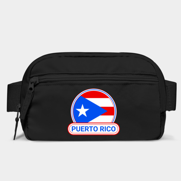Puerto Rico Country Badge - Puerto Rico Flag by Yesteeyear