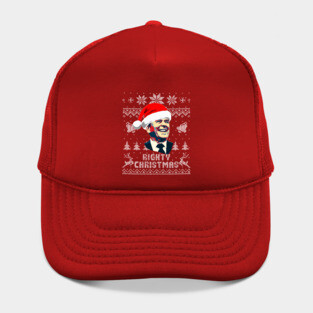 Ronald Reagan Right Christmas Hat