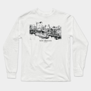 New Orleans - Louisiana Long Sleeve T-Shirt