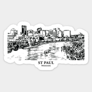 St Paul - Minnesota Sticker