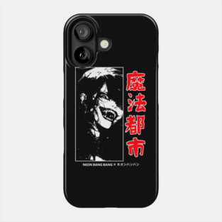 Goth Horror Manga Japanese Streetwear Black Phone Case