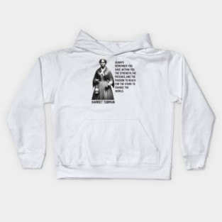 Harriet Tubman - change the world Kids Hoodie