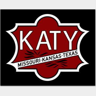 MKT Katy Lines Railroad Posters and Art