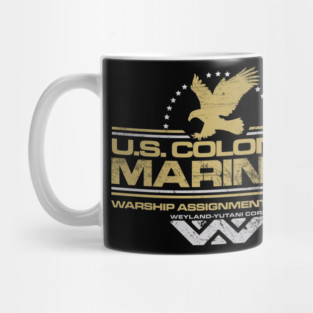 COLONIAL MARINES VALOR SHIRT Mug