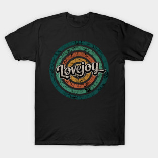 Lovejoy // Retro Circle Crack Vintage T-Shirt
