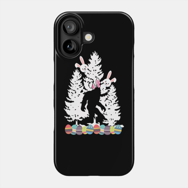 Easter Bunny Bigfoot Phone Case by The WYLD Tribe