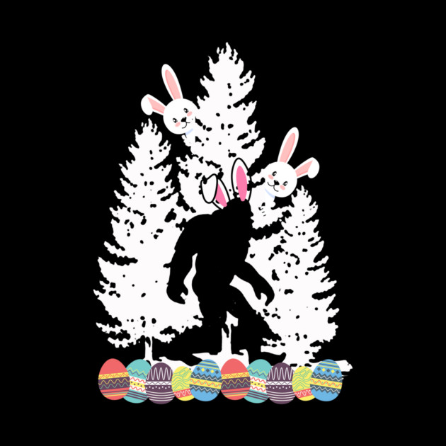 Easter Bunny Bigfoot by The WYLD Tribe