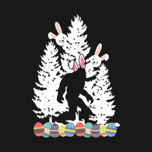 Easter Bunny Bigfoot T-Shirt