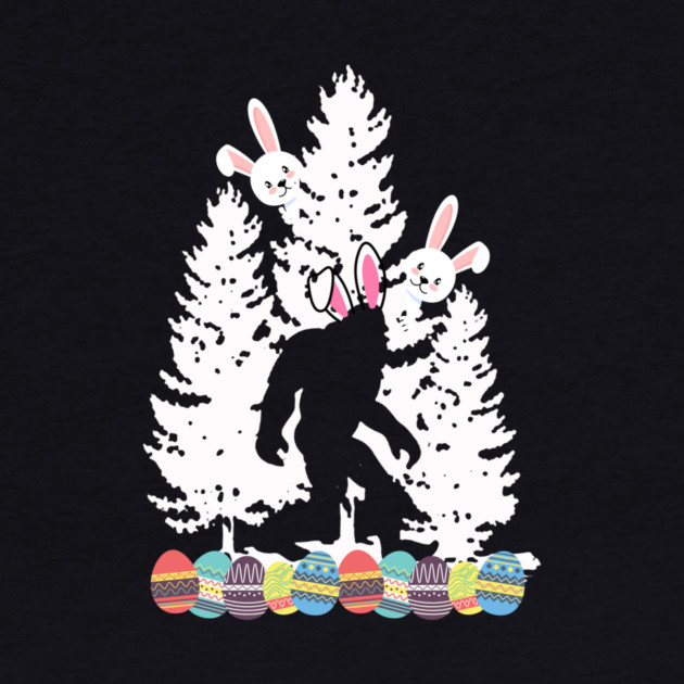 Easter Bunny Bigfoot by The WYLD Tribe