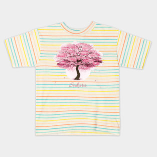 Sakura Tree Blossom Kids T-Shirt