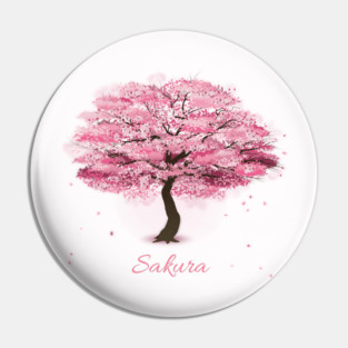 Sakura Tree Blossom Pin