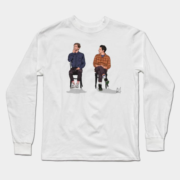 Middleditch & Schwartz: Short Paul Long Sleeve T-Shirt by 51Deesigns