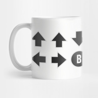 Konami Cheat Code - Retro Gaming Classic Mug
