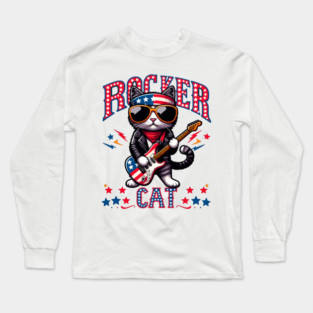 Cat Rocker Long Sleeve T-Shirt
