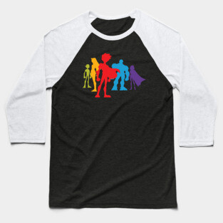 Teen Titans - Cartoon Network Baseball T-Shirt
