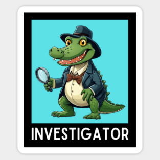 Investigator | Detective Pun Sticker