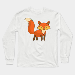 Fox Standing Long Sleeve T-Shirt
