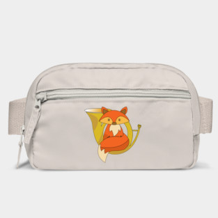 Fox and a French Horn Bag