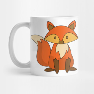 Sitting Fox Mug