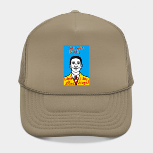 Salvador Dali pop folk art Hat