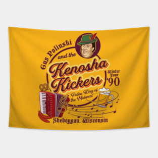 Gus Polinski and the Kenosha Kickers Lts Tapestry