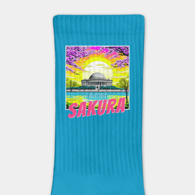 Cherry Blossom Jefferson Memorial by HolidayBug