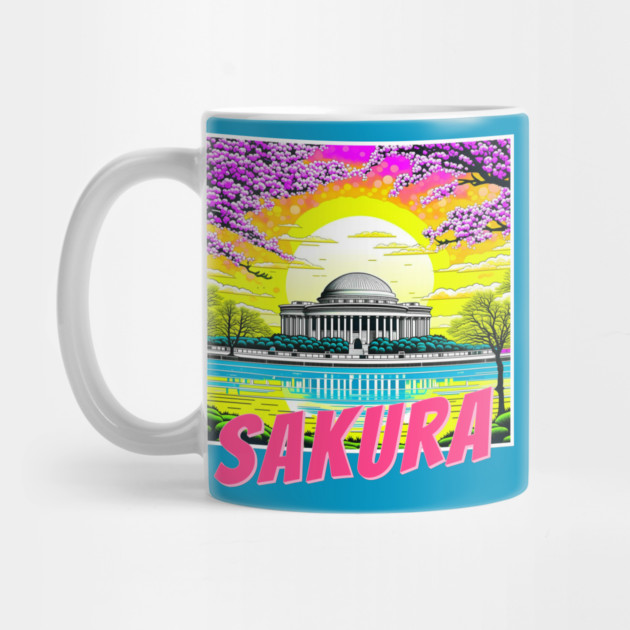 Cherry Blossom Jefferson Memorial by HolidayBug