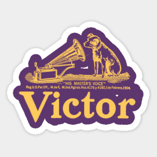 Victor Records Sticker