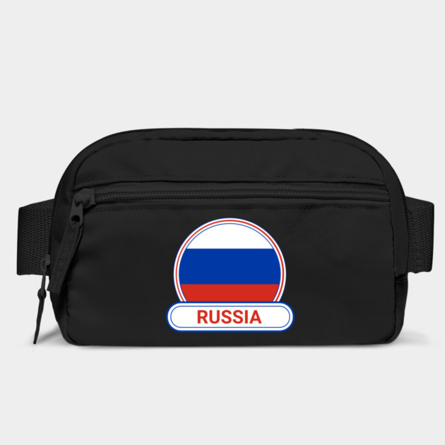Russia Country Badge - Russia Flag by Yesteeyear