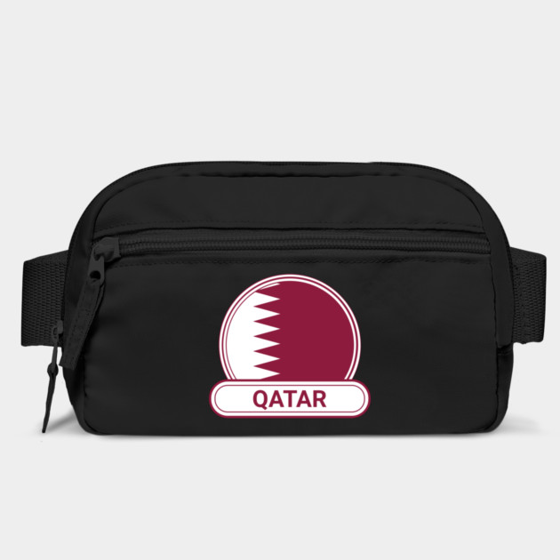 Qatar Country Badge - Qatar Flag by Yesteeyear