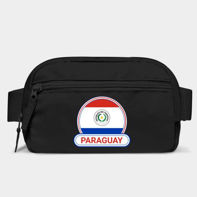 Paraguay Country Badge - Paraguay Flag by Yesteeyear