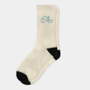 49th State Hawaii Record Company Socks