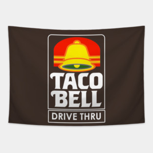 Retro Taco Drive Thru Tapestry