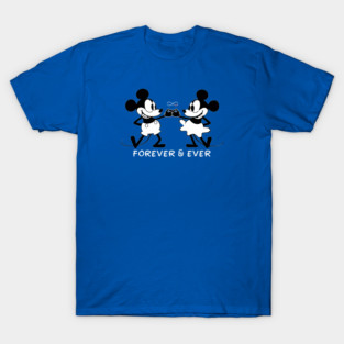 Mickey & Minnie - 1928 Steamboat Willie T-Shirt
