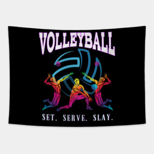 Volleyball Tapestry