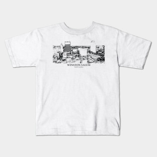 Winston Salem - North Carolina Kids T-Shirt