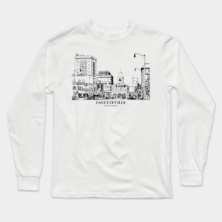 Fayetteville - North Carolina Long Sleeve T-Shirt