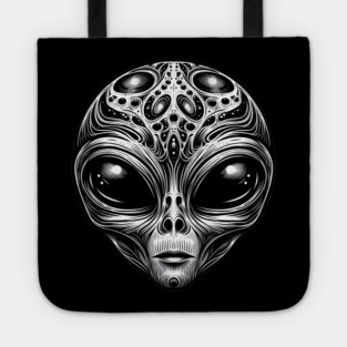 Mystic Alien Visage Tote